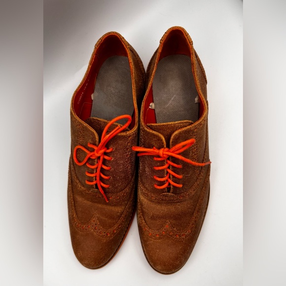 Cole Haan Brown and Orange Flats - Picture 14 of 16